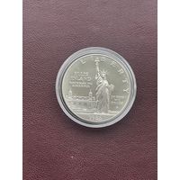 США 1 доллар 1986 года. 100 лет Статуе Свободы. Серебро