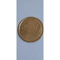 Италия 20 евроцентов 2011