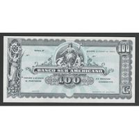 Эквадор 100 сукре 1920 года. Тип PS-254. Состояние UNC!