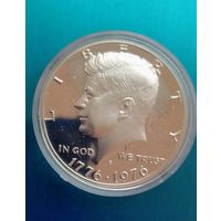 США 50 центов 1976. Серебро, proof.