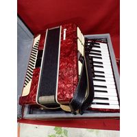 С рубля без мц. аккордеон в чемодане "Сюита". 11кг. 47х50х24см.