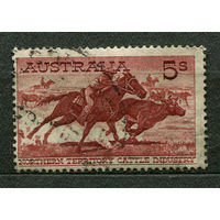 Ковбой Северных территорий. Австралия. 1961. Полная серия 1 марка