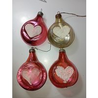 Ёлочные мини игрушки  , СССР .