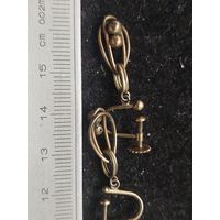 Серьги серебро