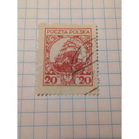 Марка  Польша 1926