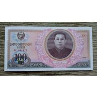 Werty71 Северная Корея КНДР 100 Вон 1978 UNC банкнота большой формат