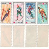 Польша 1972-01 2139-2142 серия Зимние Олимпийские игры 40,60gr,1,65,2,5zl k-074 (a1-08 ТОРГ/ВАША ЦЕНА поштучно по запросу