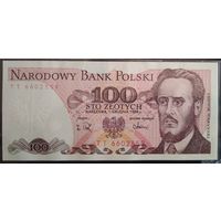 100 злотых 1988г, UNC, с 1 рубля (распродажа коллекции).