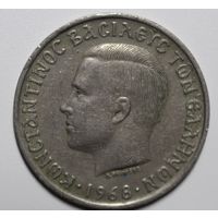 Греция, 10 драхм, 1968 год