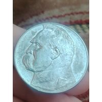 10 злотых 1935 дешевле металла