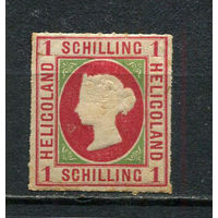 Остров Гельголанд - 1867/1873 - Королева Виктория 1S - [Mi.2] - 1 марка. MH.  (Лот 14JJ)-TG2P35
