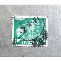 Марка Индия 1955 год Стандарт