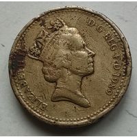 1 фунт 1989 года