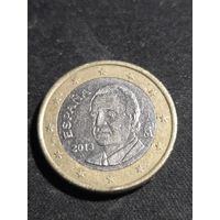 Испания 1 евро 2013