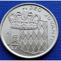Монако 1 франк 1975 г.