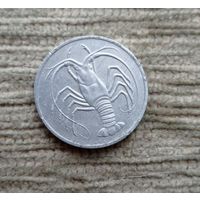 Werty71 Йемен Демократическая Республика НДРЙ 5 филсов 1973 лобстер филс