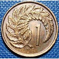 Новая Зеландия 1 цент 1975 г.