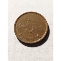 Финляндия 5 пенни 1963