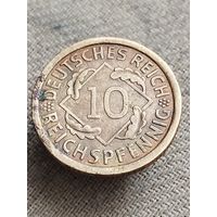 Распродажа - 10 пфеннигов 1936г.,"А",Германия,Веймарская республика