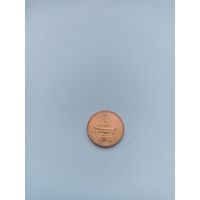 Фиджи 1 цент 2001 год