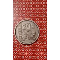 Алжир 20 франков 1949