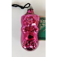 Ёлочная игрушка. Мишка. П-4.