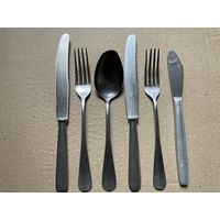 Набор приборов 5 одним лотом.Германия ROSTFRIER "MHC" + бонус небольшой нож