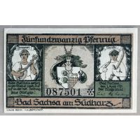 Германия, 25 пфеннигов 1921 год, Зюдхарц (Bad Sachsa am Sudharz), герб маленьких туристов