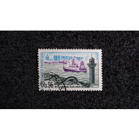 Франция. Рыболовный траулер. 1967г.