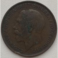 Великобритания 1 пенни 1912 г.