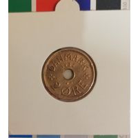 Дания 2 эре 1938 NGJ в холдере