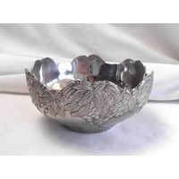 Конфетница Орешница 12,8 см Пальма Серебрение