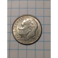 10 центов США 2021 Р год