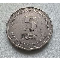 Израиль 5 новых шекелей, 1990  1-5-5