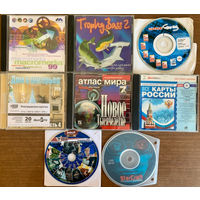 Старые компьютерные игры, программы, карты