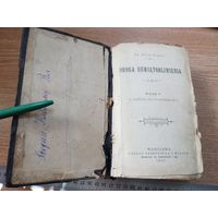 Книга на польском LIGUORI ALFONS SW. Droga uswiatobliwienia,2 тома,1901г  О стремлении к совершенству(1том), о добродетелях и евангельских советах(2 том)