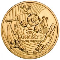 Польша 2 злотых, 2012 Чемпионат Европы по футболу 2012 UNC