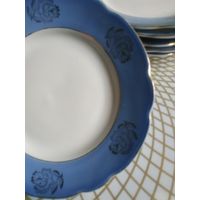 Тарелка закусочная ,Коростень. 6 штук.