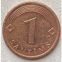 Латвия 1 сантим 2008 г.