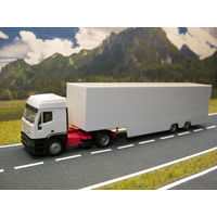 Модель грузового автомобиля Iveco Eurotech. Масштаб НО-1:87.