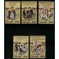 Австралия - 1983 [Mi. 849-853] Гашеная (AU20)