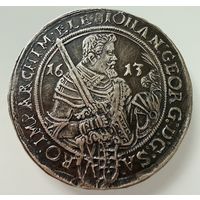 1 талер 1613 года Саксония  Иоганн Георг І. СЕРЕБРО.