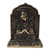 Икона Семистрельная Бронза