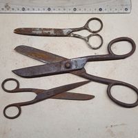 Старинные  ножницы,  Германия ,СССР, РИ. Клеймо .