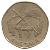 Независимое Государство Самоа. 1 тала ( доллар ) 2011