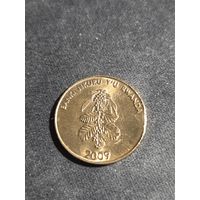 Руанда 5 франков 2009 Unc #2