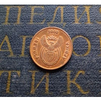 1 цент 2000 ЮАР Новый Герб #01 XF