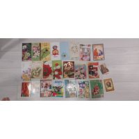 Открытки на тему ПОЗДРАВЛЕНИЯ (8 марта, 23 февраля и т.д.). Смотрите другие лоты.