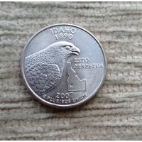 Werty71 США 1 квотер 25 центов 2007 Айдахо Птица
