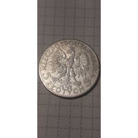 5 злотых Польша 1933 год